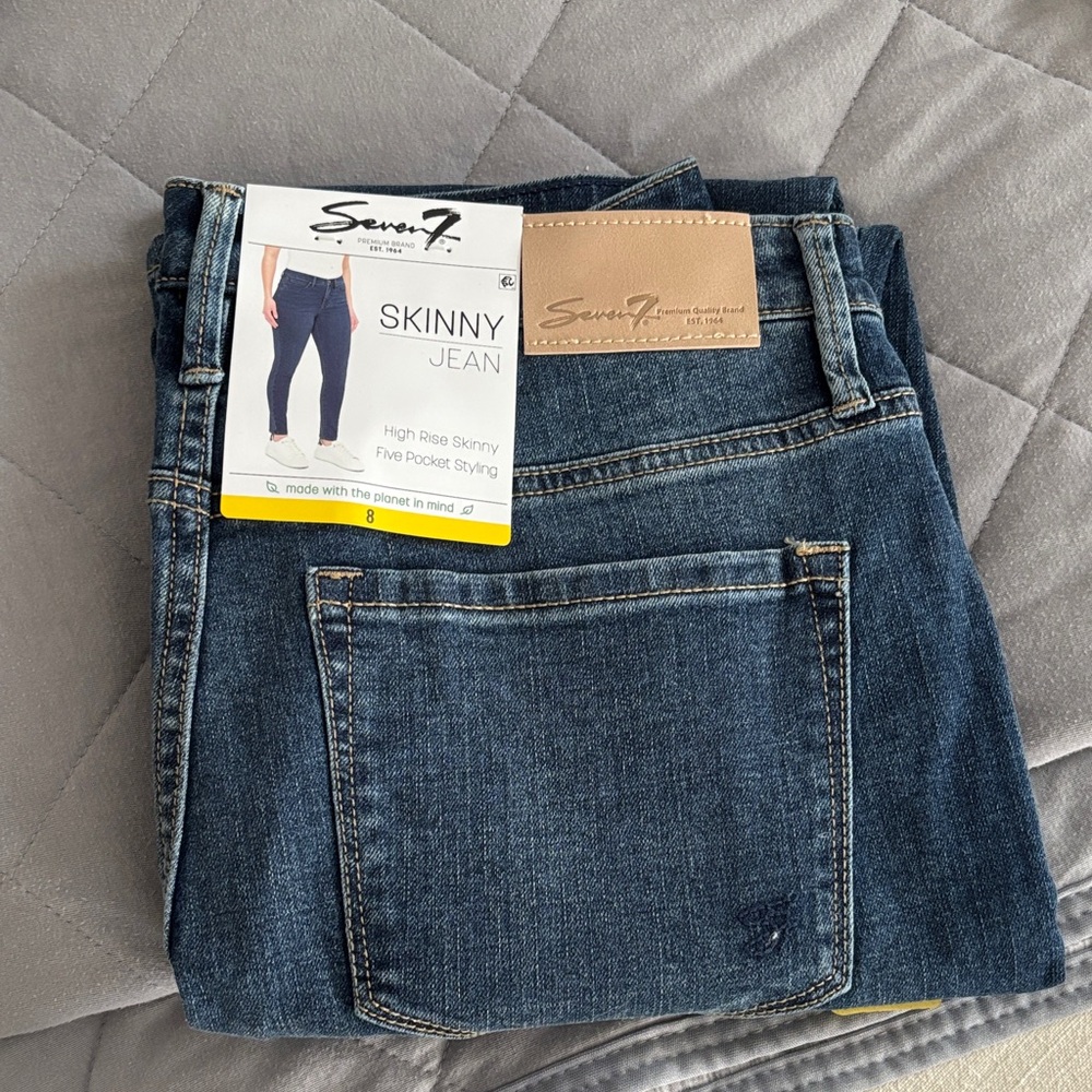 Seven7 women Skinny Jeans - Dark Blue